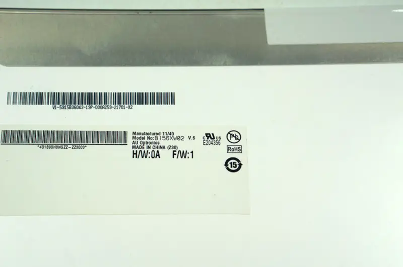 15,6" LCD b156xw02 v6 B156XW02 V.6 LED displej LVDS 40PIN